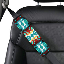 Load image into Gallery viewer, Writing on Stone Wheel Car Seat Belt Cover 7&#39;&#39;x12.6&#39;&#39; Car Seat Belt Cover 7&#39;&#39;x12.6&#39;&#39; e-joyer 
