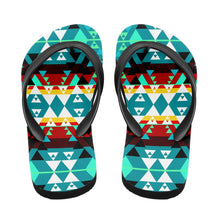 Load image into Gallery viewer, Writing on Stone Wheel Flip Flops 49 Dzine 
