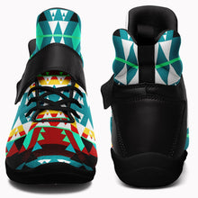 Load image into Gallery viewer, Writing on Stone Wheel Ipottaa Basketball / Sport High Top Shoes 49 Dzine 
