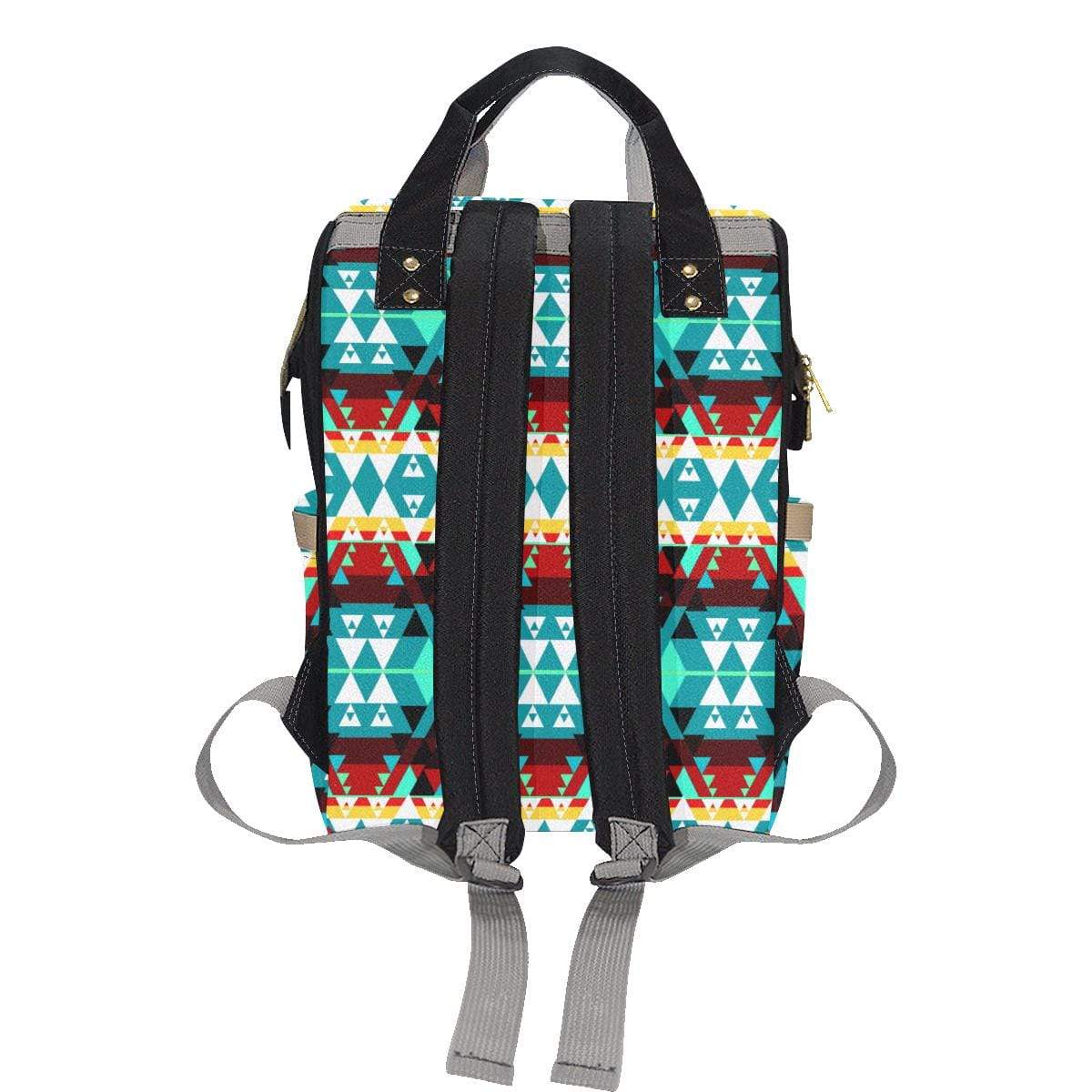 Writing on Stone Wheel Multi-Function Diaper Backpack (Model 1688) Diaper Backpack (1688) e-joyer 