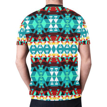 Load image into Gallery viewer, Writing on Stone Wheel New All Over Print T-shirt for Men (Model T45) New All Over Print T-shirt for Men (T45) e-joyer 
