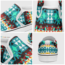 Load image into Gallery viewer, Writing on Stone Wheel Otoyimm Canvas Slip On Shoes 49 Dzine 
