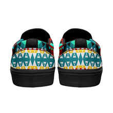 Load image into Gallery viewer, Writing on Stone Wheel Otoyimm Canvas Slip On Shoes 49 Dzine 
