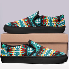 Load image into Gallery viewer, Writing on Stone Wheel Otoyimm Canvas Slip On Shoes 49 Dzine 
