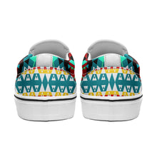 Load image into Gallery viewer, Writing on Stone Wheel Otoyimm Canvas Slip On Shoes 49 Dzine 
