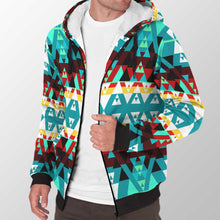 Load image into Gallery viewer, Writing on Stone Wheel Sherpa Hoodie 49 Dzine 
