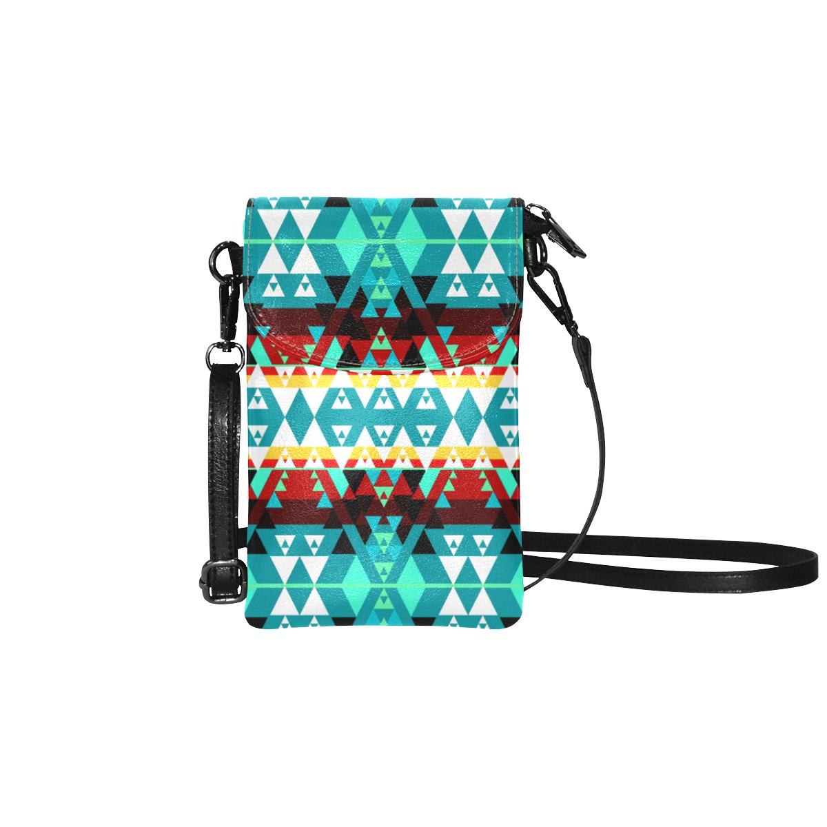 Writing on Stone Wheel Small Cell Phone Purse by 49 Dzine