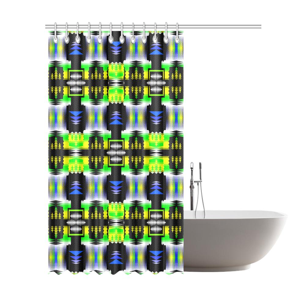 Yellow Sage Shower Curtain 72"x84" Shower Curtain 72"x84" e-joyer 