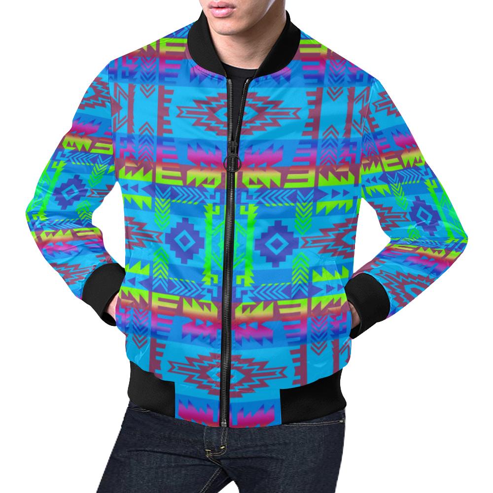 Young Journey All Over Print Bomber Jacket for Men/Large Size (Model H19) All Over Print Bomber Jacket for Men/Large (H19) e-joyer 