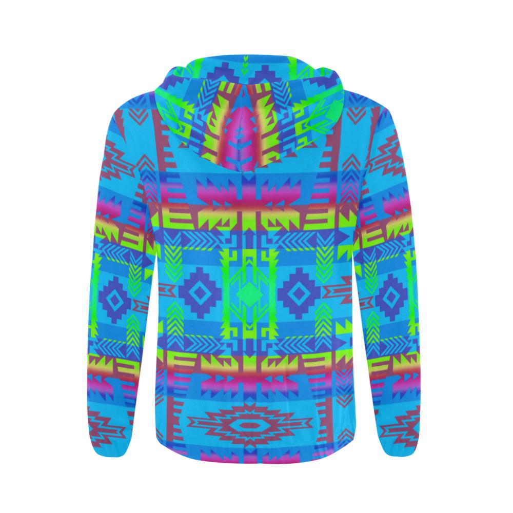 Young Journey All Over Print Full Zip Hoodie for Men (Model H14) All Over Print Full Zip Hoodie for Men (H14) e-joyer 