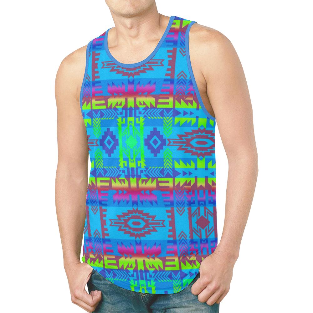 Young Journey New All Over Print Tank Top for Men (Model T46) New All Over Print Tank Top for Men (T46) e-joyer 